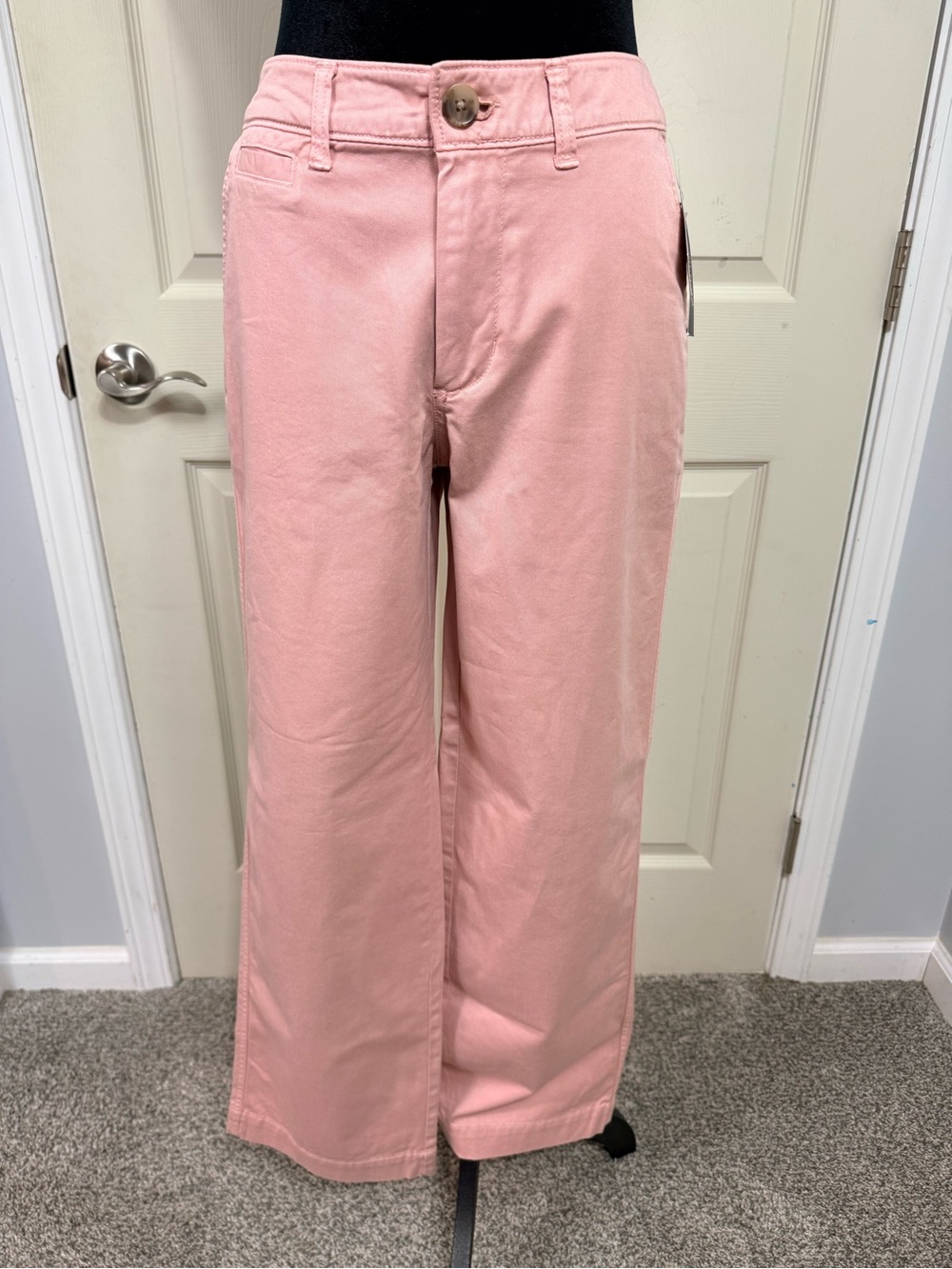 Universal Thread Straight-Leg Pants in Light Pink